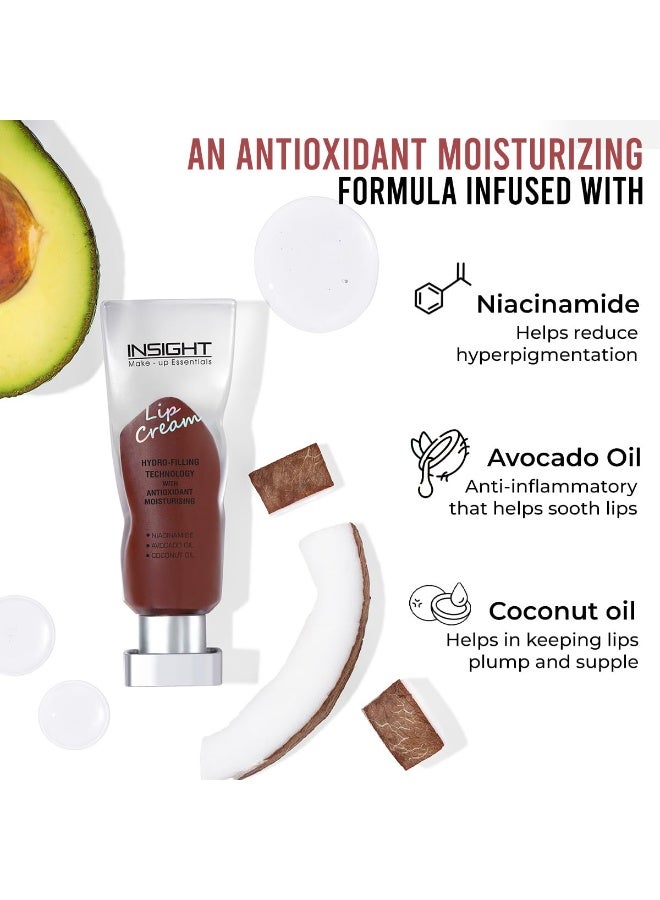 INSIGHT Lip Cream - Freyja| Long Lasting | Easy to Wear | Non-Sticky & Transferproof | Liquid Matte Formula | 16 Hr Wear | Infused with Avocado, Coconut Oil & Niacinamide - 5g - Image 2